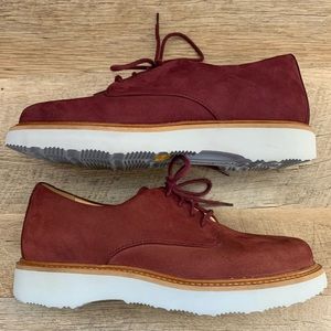 Samuel Hubbard women’s Nubuck Vibram shoes 6